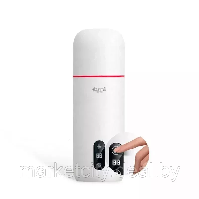 Термос Xiaomi Deerma Electric Heating Cup (0.35 л) White белый DEM-DR035 - фото 3 - id-p161880059