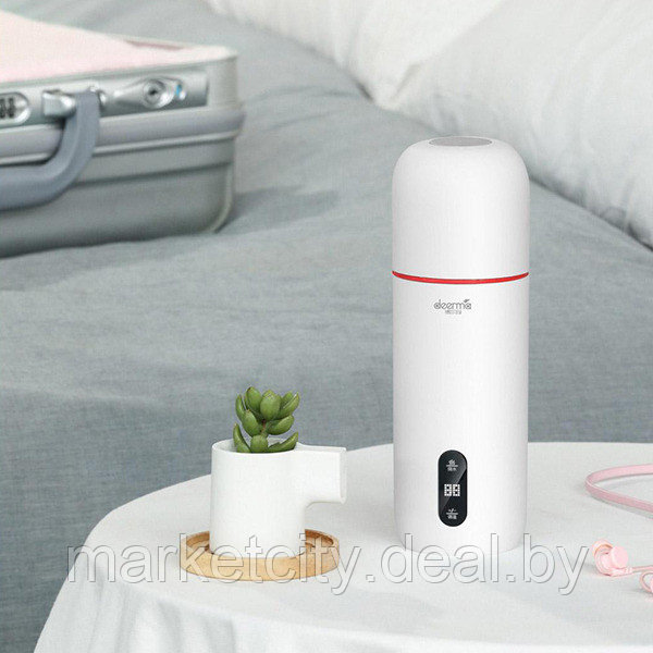 Термос Xiaomi Deerma Electric Heating Cup (0.35 л) White белый DEM-DR035 - фото 6 - id-p161880059