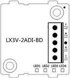Модуль расширения LX3V-2ADI-BD/ LX3V-2ADV-BD/ LX3V-2DAI-BD/ LX3V-2DAV-BD для ПЛК WECON, фото 2