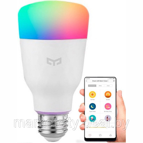 Лампочка светодиодная Xiaomi Yeelight Smart Led Bulb (YLDP13YL) - фото 1 - id-p161901519