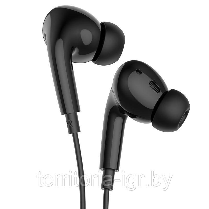 Гарнитура BM30 штекер 3.5мм EarPods Pro черный Borofone - фото 2 - id-p161924986