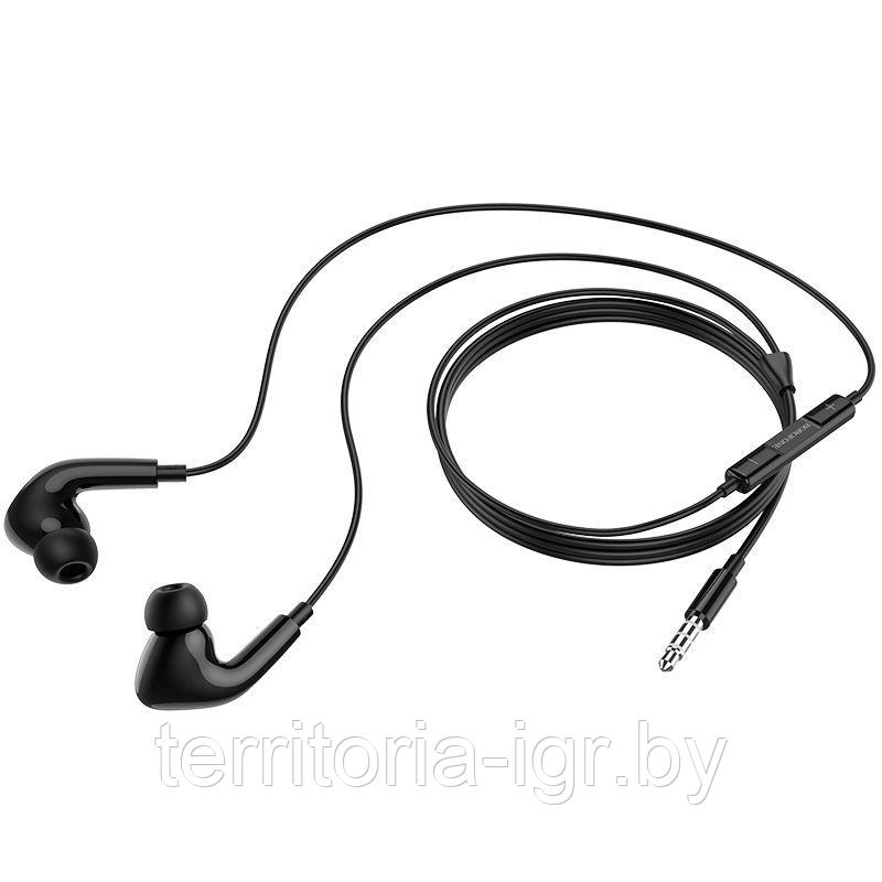 Гарнитура BM30 штекер 3.5мм EarPods Pro черный Borofone - фото 3 - id-p161924986