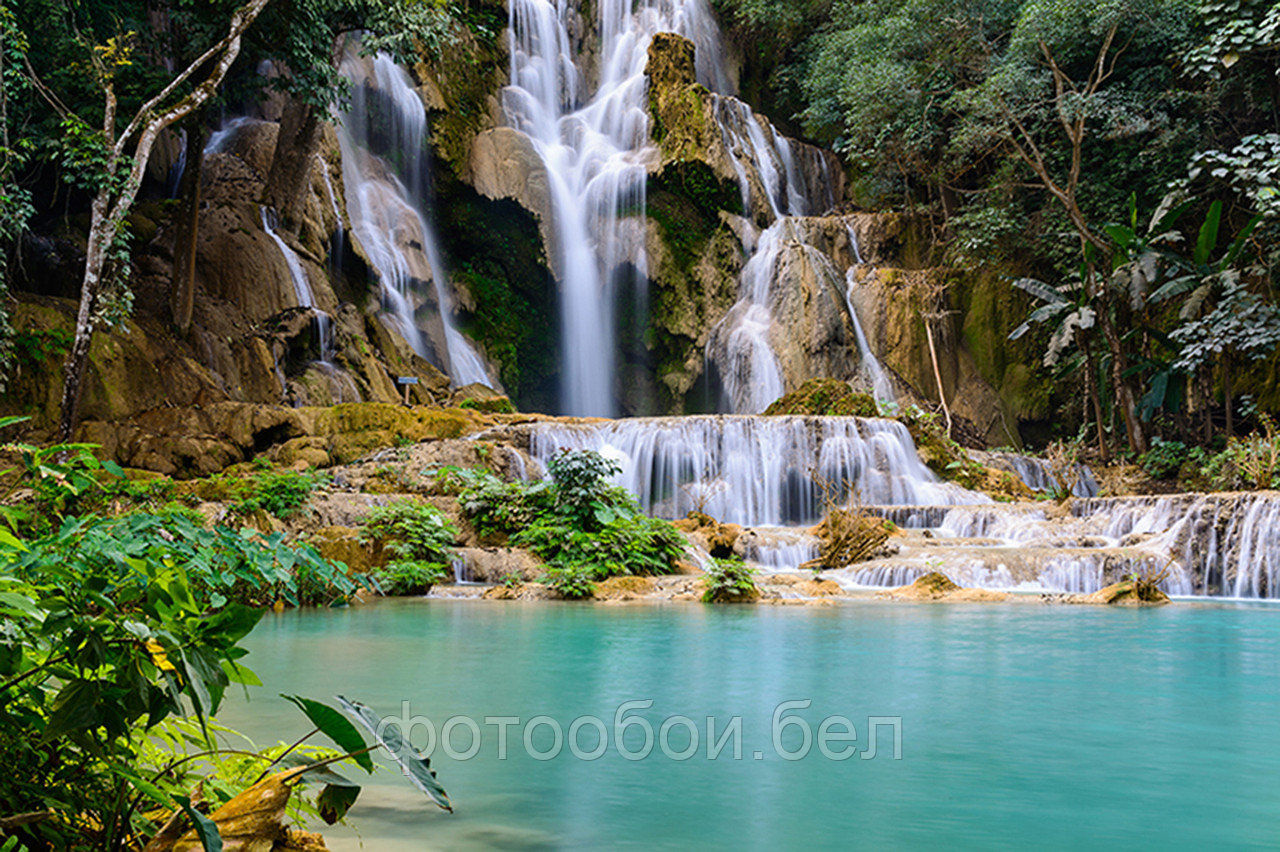 Фотообои Водопад Куанг Си - фото 1 - id-p161926942