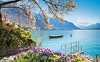 Фотообои Женевское озеро