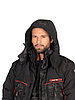 Костюм зимний HUNTSMAN Siberia Reflect -45°C цв Черный  тк Reflex Membrane10000/10000 64-66/182-188, фото 4