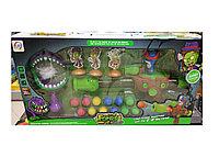 Игровой набор Растения против зомби 666-26 A, мишень, пулемет, шарики - фото 2 - id-p161935992