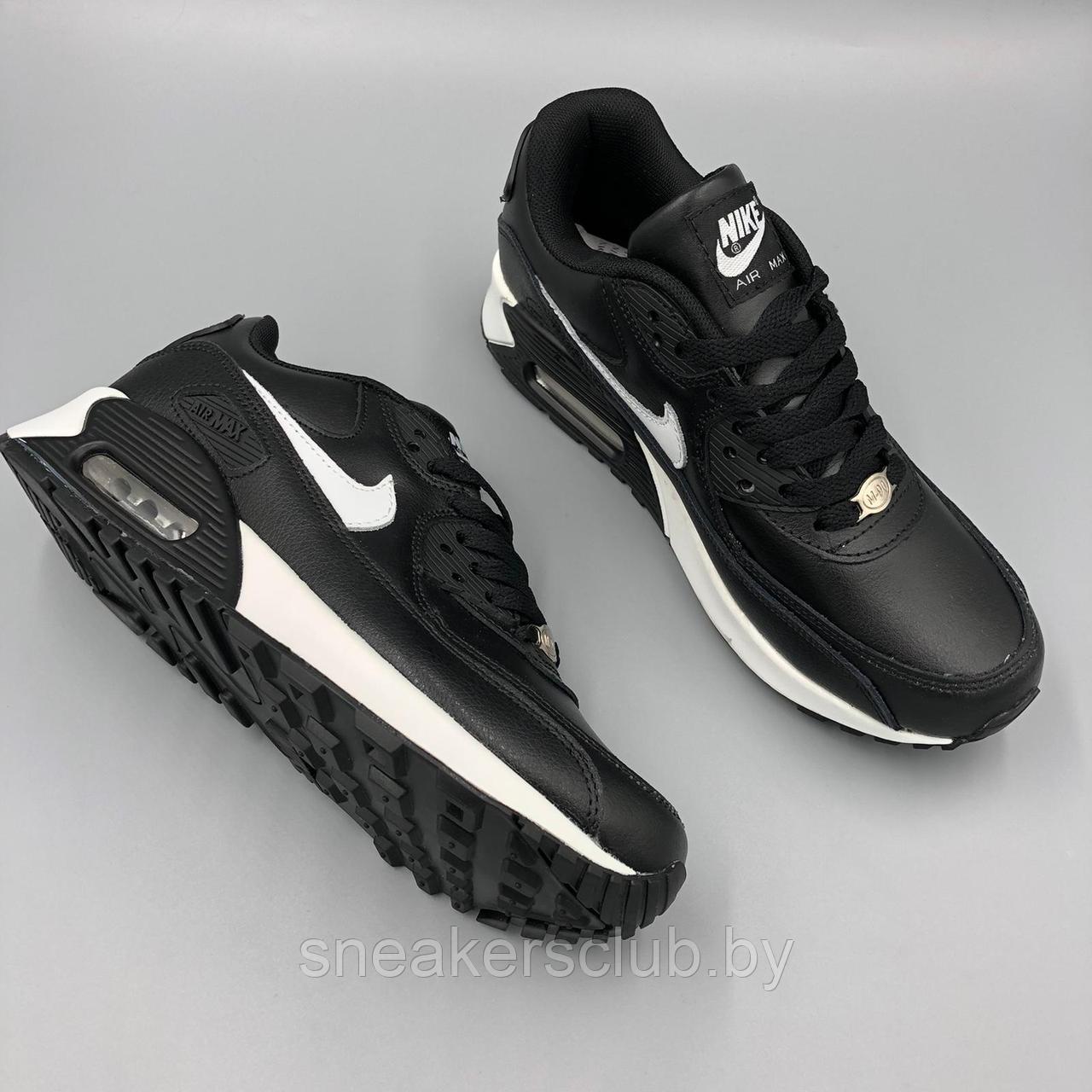 Кроссовки женские черные Nike Air Max/ подростковые/ демисезонные/ повседневные