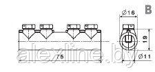 Соединительная муфта Rd=7-10мм ZG - фото 2 - id-p16057921