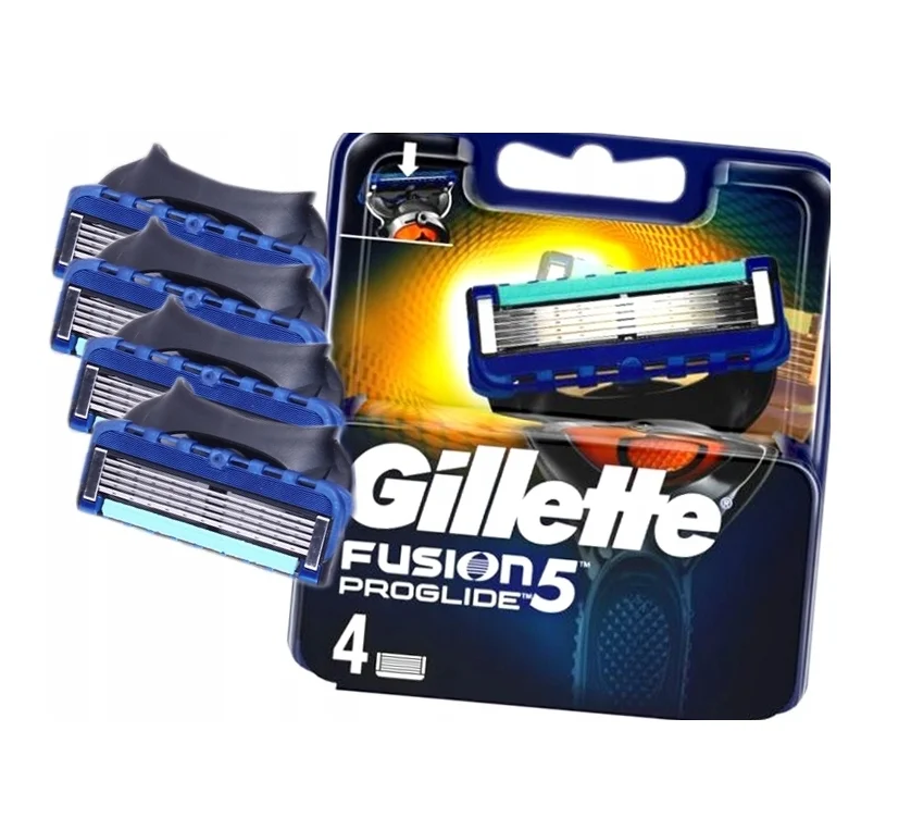 Сменные кассеты Gillette Fusion5 ProGlide ( 4 шт ) - фото 4 - id-p161964972