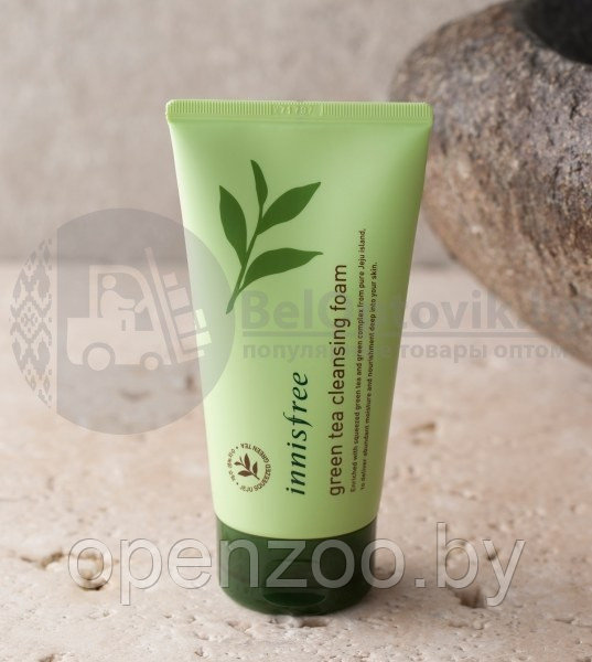 Очищающая пенка для умывания с экстрактом зеленого чая Innisfree green tea cleansing foam, 150 ml (Original - фото 4 - id-p161983679