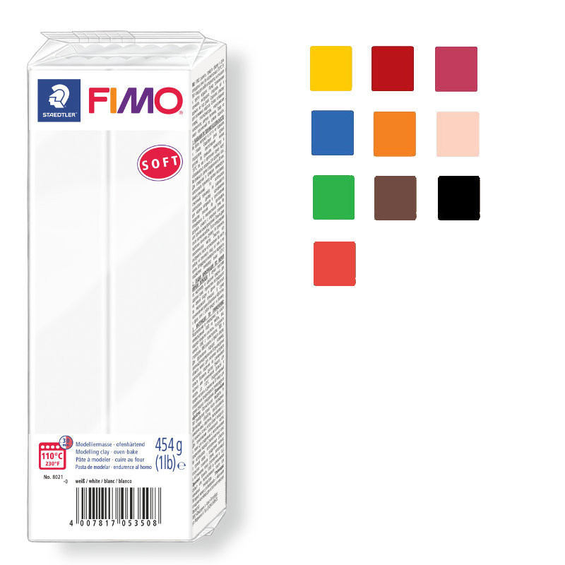 Полимерная глина для лепки FIMO soft 8021