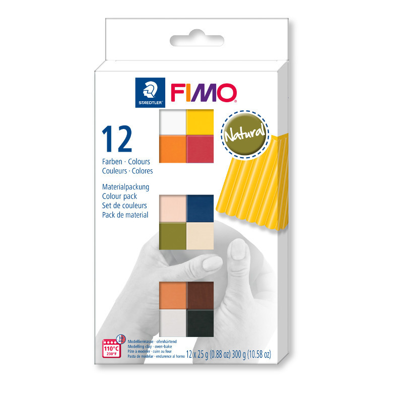 Набор полимерной глины FIMO SOFT natural colours 8023 C12-4