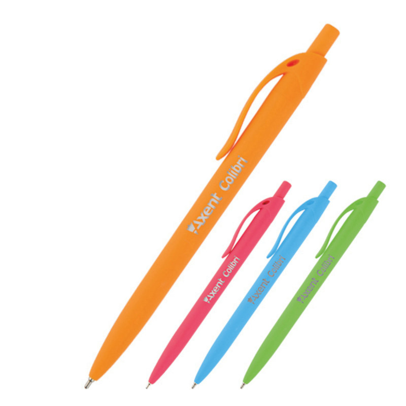 Ручки масляные Axent Colibri AB1062