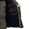 Костюм зимний HUNTSMAN Siberia мембрана 6000/6000 -45°C цвет Хаки/Черный ткань Breathable 48-50/182-188, фото 9