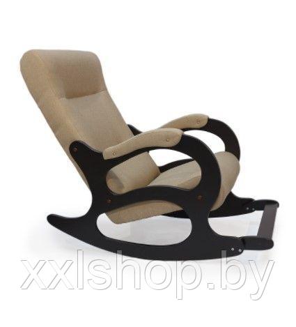 Кресло-качалка Бастион 2 с подножкой рогожка (UNITED 3) - фото 2 - id-p126418222
