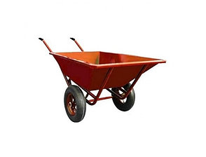 Тачка строительная Altrad Т-066/S 2к ось Сва 100л. Садовая тележка Альтрад. Пневмо колеса, фото 2