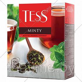 Чай Тесс Minty 100пак. (чёрный)