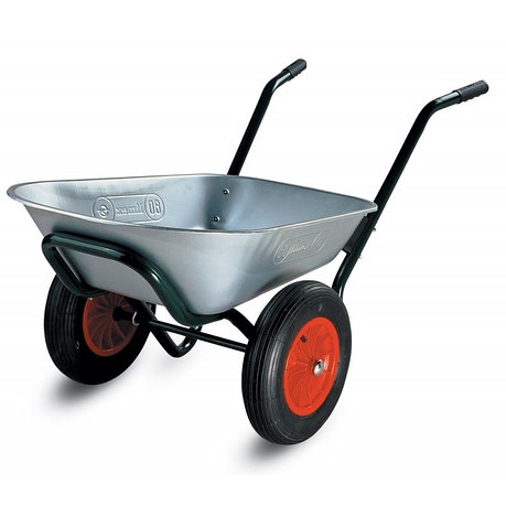 Тачка строительная Limex T-0702К (80л/160кг) Пневмо. Хорватия., фото 2