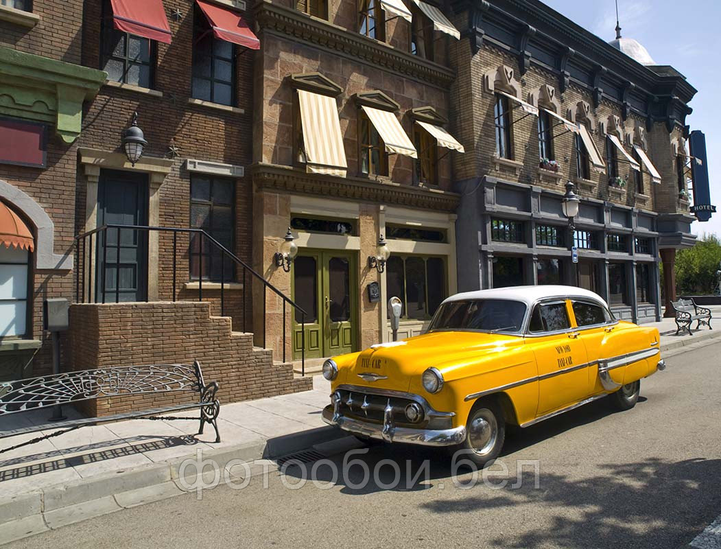 Фотообои Старое такси