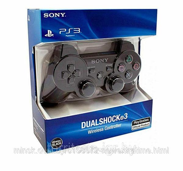 Джойстик Sony Dualshock 3 Wireless Controller / контроллер / геймпад  (Реплика) PS3: продажа, цена в Минске. Джойстики и игровые манипуляторы от  "NewExtraTime" - 162043793