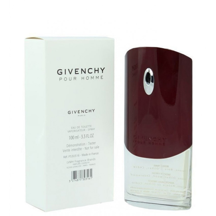 Givenchy pour homme edt 100ml TESTER - фото 1 - id-p154863359