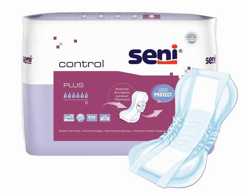Урологические прокладки для женщин Seni Control Plus, 15 шт. - фото 1 - id-p162050149