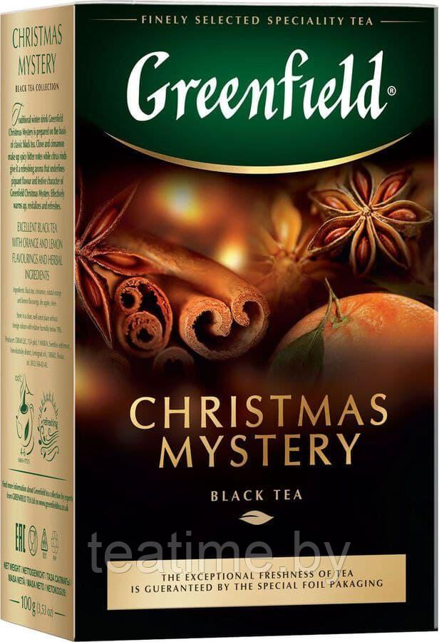 Чай ГринФилд  Christmas Mystery 100 г. (черный)