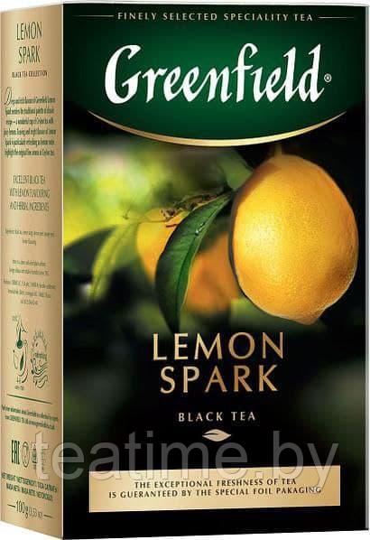 Чай ГринФилд Lemon Spark 100 г. (черный)