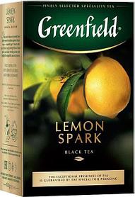 Чай ГринФилд  Lemon Spark 100 г. (черный)