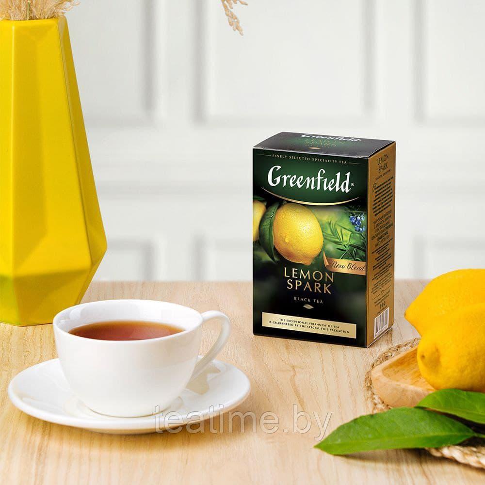 Чай ГринФилд Lemon Spark 100 г. (черный) - фото 2 - id-p6408240