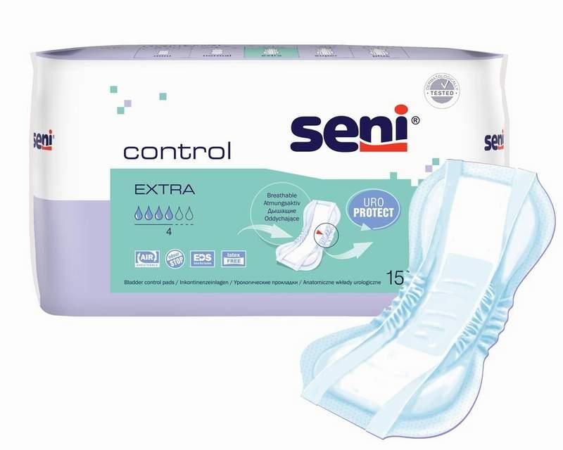Урологические прокладки для женщин Seni Control Extra, 15 шт.
