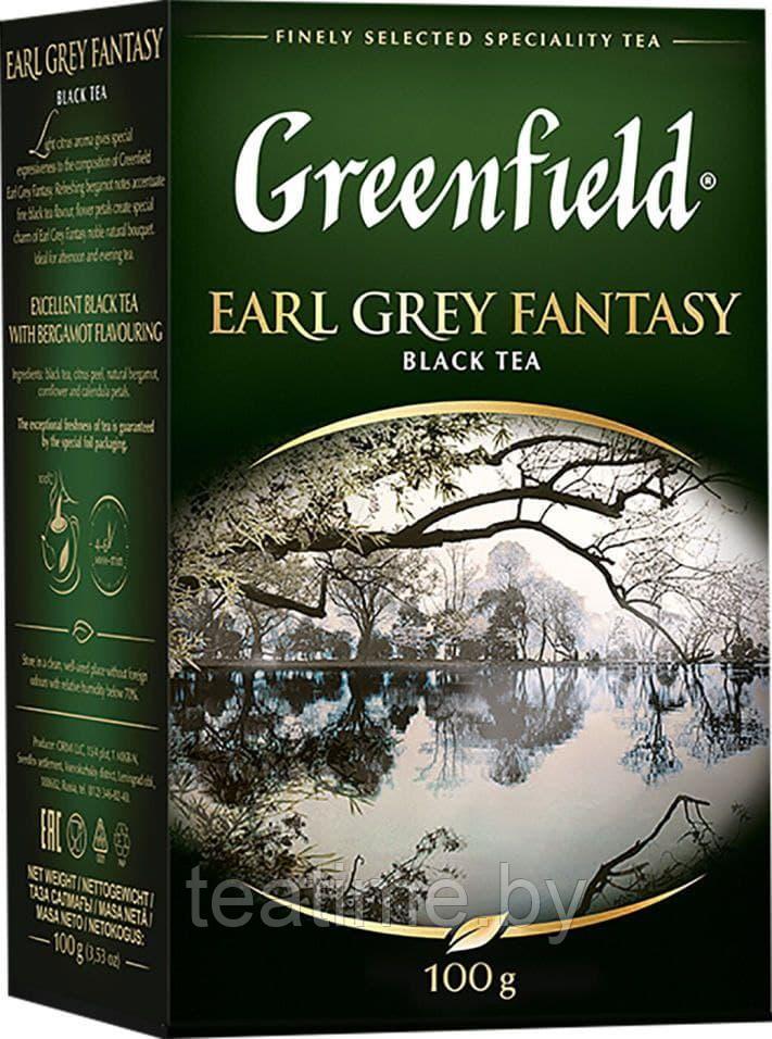 Чай ГринФилд  Earl Grey Fantasy 100 г. (черный)