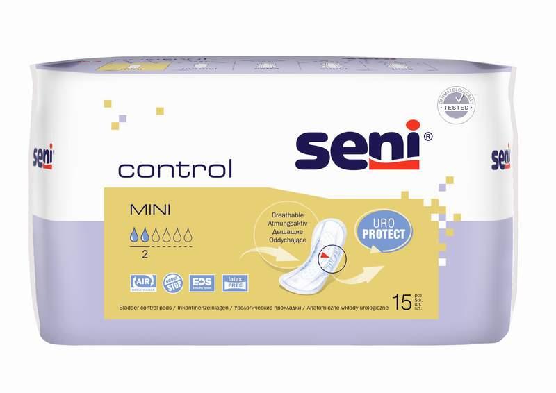 Урологические прокладки для женщин Seni Control Mini, 15 шт.