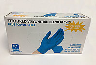 Перчатки нитровиниловые Wally Plastic одноразовые все размеры S (100 штук, 50 пар) РАБОТАЕМ БЕЗ НДС! M
