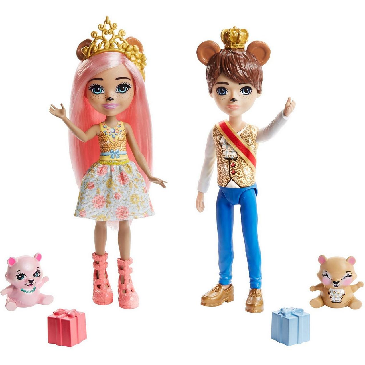 Набор кукол Enchantimals Брейли Миша и Бэннон Миша с питомцами GYJ07 Mattel