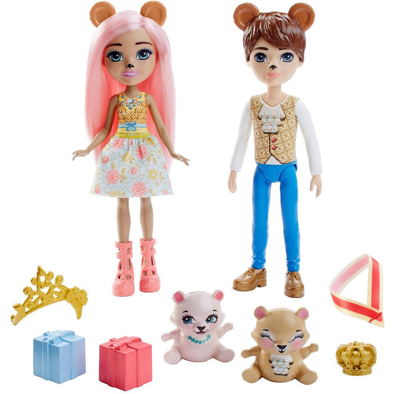 Набор кукол Enchantimals Брейли Миша и Бэннон Миша с питомцами GYJ07 Mattel - фото 2 - id-p162071994
