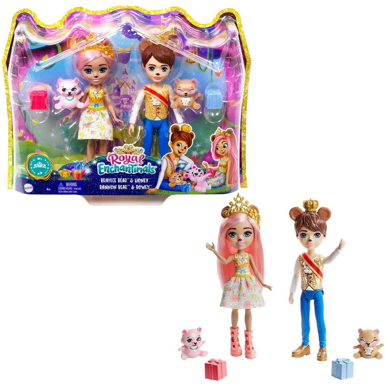 Набор кукол Enchantimals Брейли Миша и Бэннон Миша с питомцами GYJ07 Mattel - фото 6 - id-p162071994