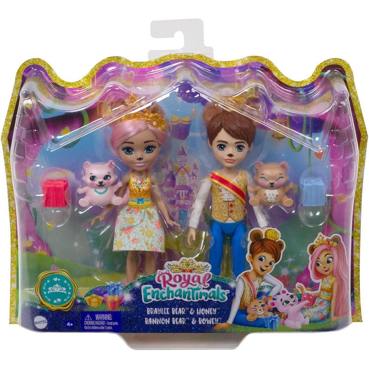 Набор кукол Enchantimals Брейли Миша и Бэннон Миша с питомцами GYJ07 Mattel - фото 5 - id-p162071994