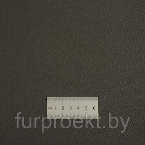 G7876A 113# Dark Grey серый темный полиуретан 1,2мм трикотажное полотно