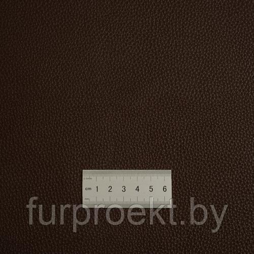 G7876A {106# Dark Brown} коричневый темный полиуретан 1,2мм трикотажное полотно