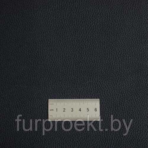 G7876A 119# Dark Blue синий темный полиуретан 1,2мм трикотажное полотно