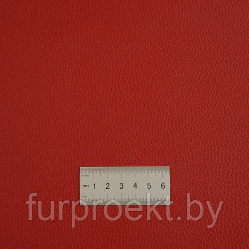 G7876A 166# Red красный полиуретан 1,2мм трикотажное полотно