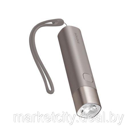 Фонарь Xiaomi Solove X3 / X3s Portable Flashlight Power черный, белый, коричневый - фото 4 - id-p162111141