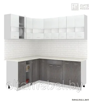 Кухня Корнелия Экстра угловая размер 1,5х2,1 м - фото 4 - id-p162130888