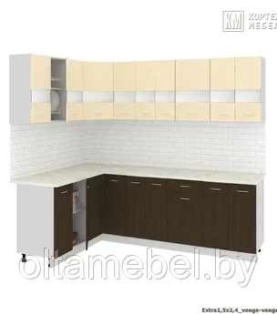 Кухня Корнелия Экстра угловая размер 1,5х2,4 м - фото 8 - id-p162130956