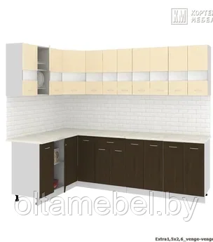 Кухня Корнелия Экстра угловая размер 1,5х2,6 м - фото 8 - id-p162130995