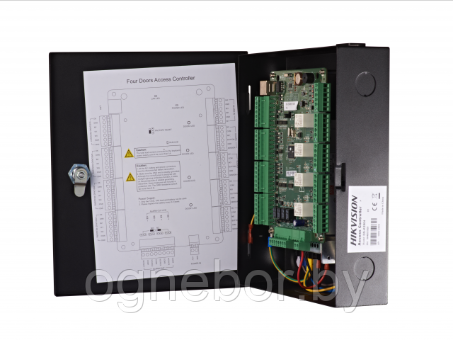 DS-K2804 Контроллер доступа на 4 двери - фото 6 - id-p162131085