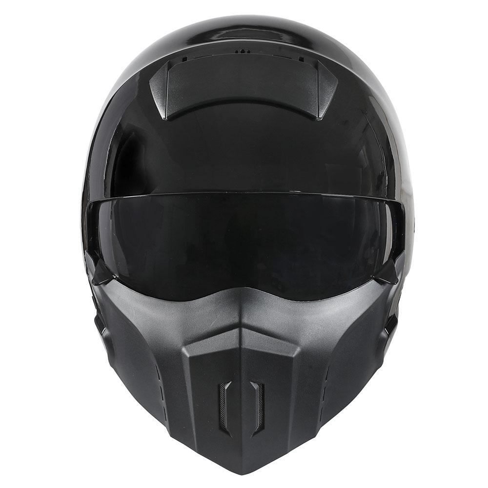 Шлем для мотоцикла 1Storm HKY861 трансформер L черный матовый - фото 5 - id-p162131133