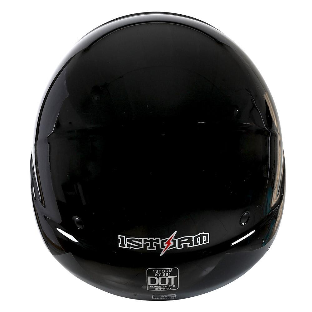 Шлем для мотоцикла 1Storm HKY861 трансформер L черный матовый - фото 2 - id-p162131133