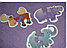 Пазл-мозаика напольный "Зоопарк" (Baby Step) (малые) 70121, фото 3